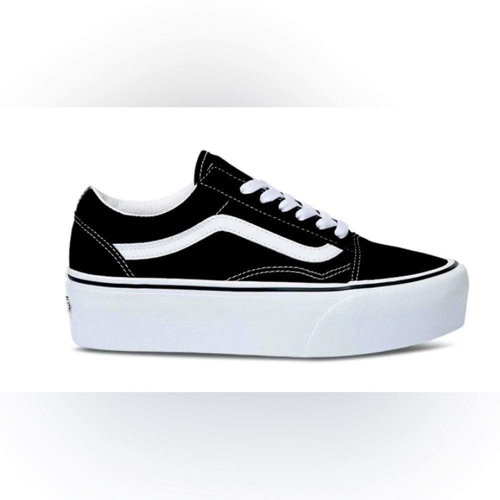 Vans Old Skool Stacked Sneakers - Size 7.5 - Like New!